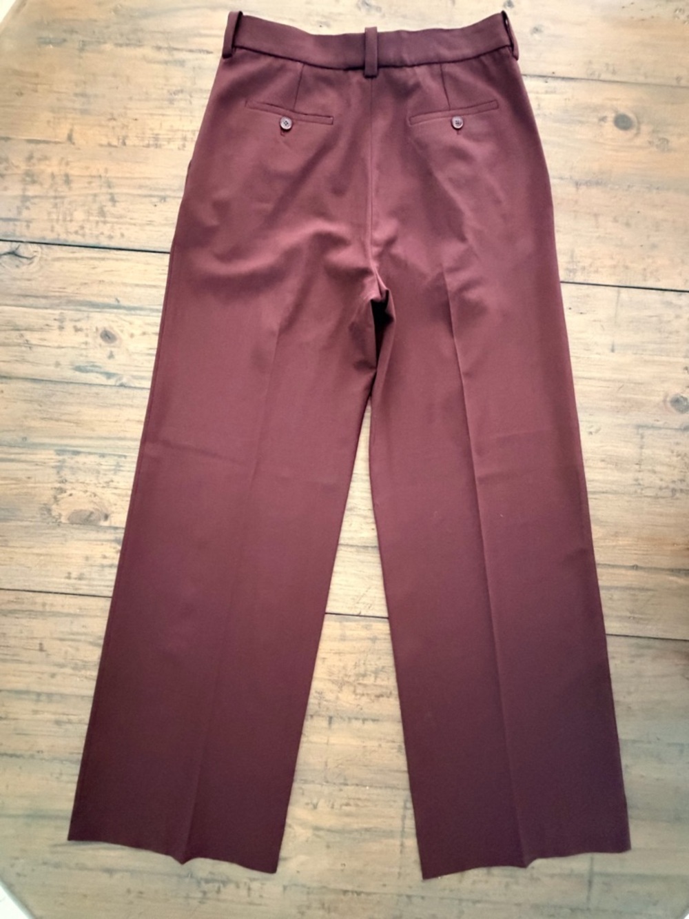 Autumn Dress Pants Maje Tailored High-Waist Interview Outfit - Picture 7 of 14